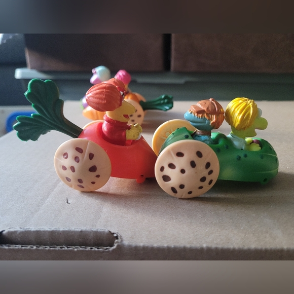 Vintage McDonald’s Fraggle Rock Toys 1988 Complete Set Of 4 Cars Muppets - Picture 4 of 5